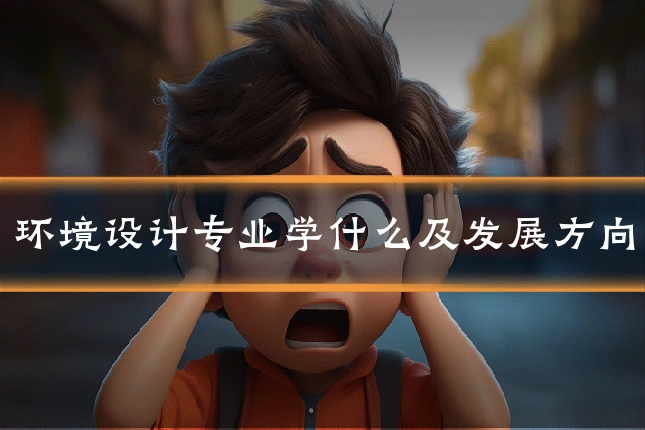 环境设计专业学什么及发展方向