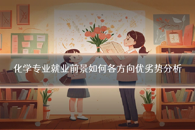 化学专业就业前景如何各方向优劣势分析