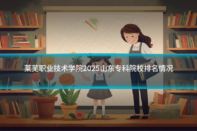 莱芜职业技术学院2025山东专科院校排名情况