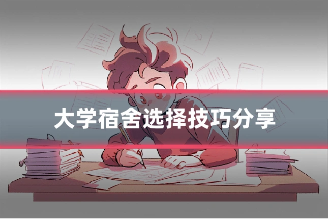 大学宿舍选择技巧分享
