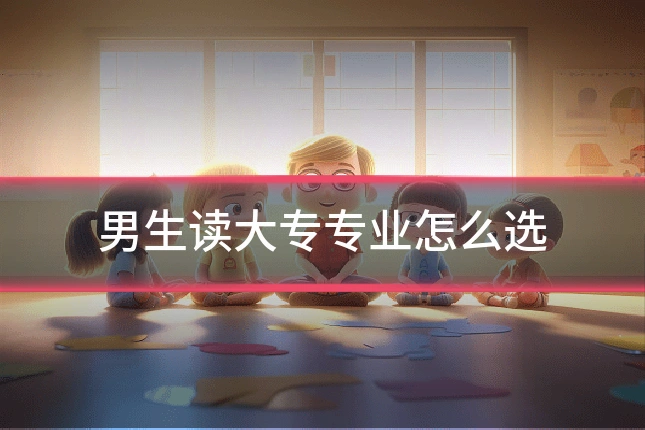 男生读大专专业怎么选