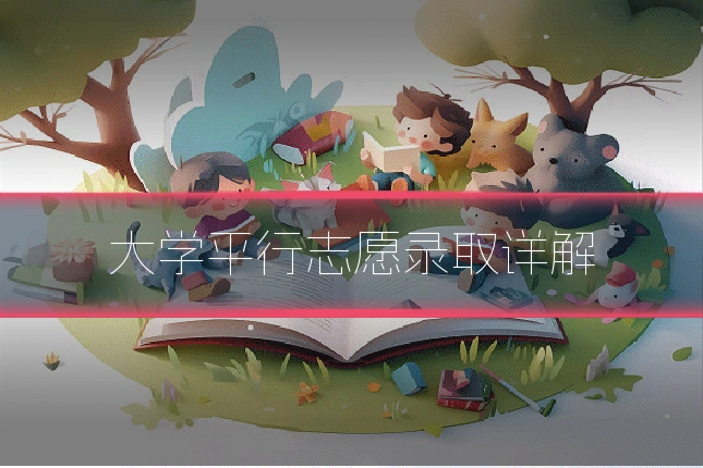 大学平行志愿录取详解