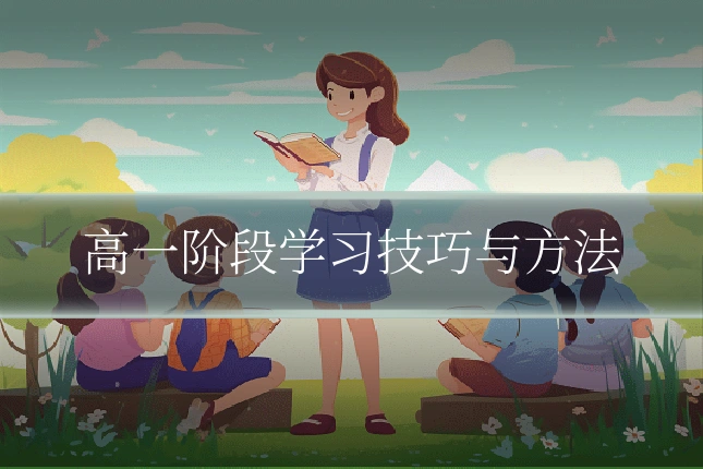 高一阶段学习技巧与方法