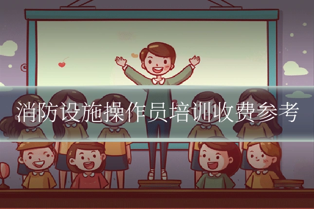 消防设施操作员培训收费参考