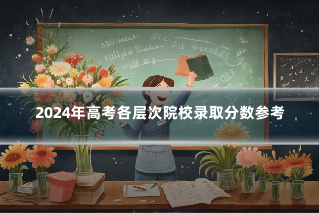 2024年高考各层次院校录取分数参考