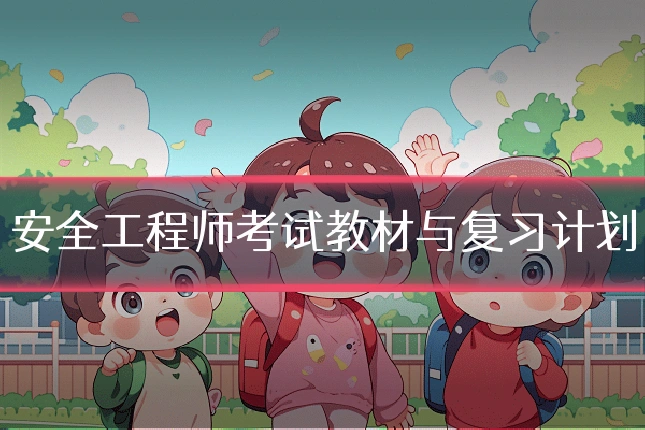 安全工程师考试教材与复习计划