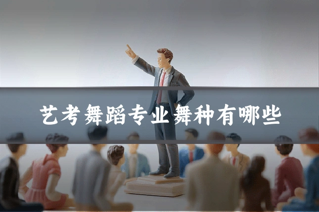 艺考舞蹈专业舞种有哪些