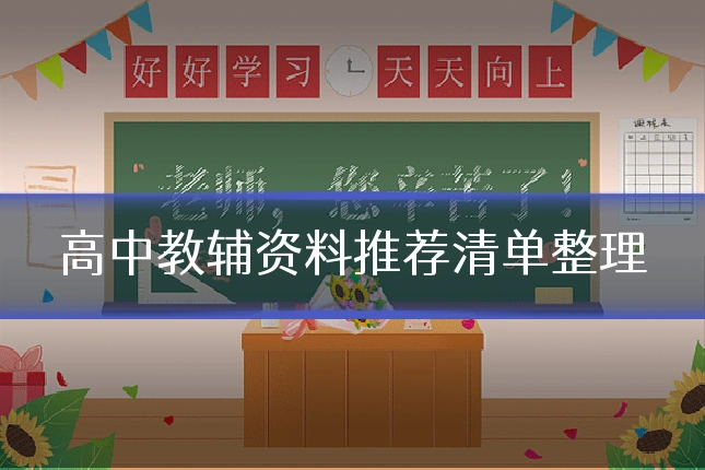 高中教辅资料推荐清单整理