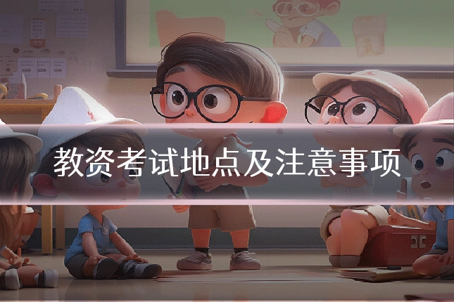 教资考试地点及注意事项