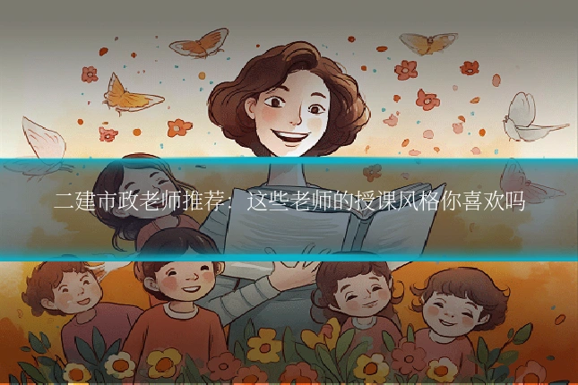 二建市政老师推荐：这些老师的授课风格你喜欢吗