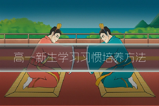 高一新生学习习惯培养方法