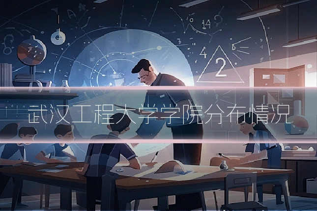 武汉工程大学学院分布情况