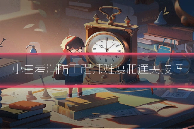小白考消防工程师难度和通关技巧