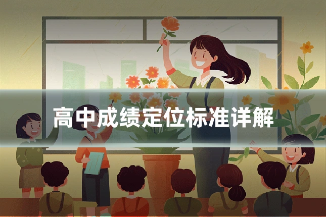 高中成绩定位标准详解