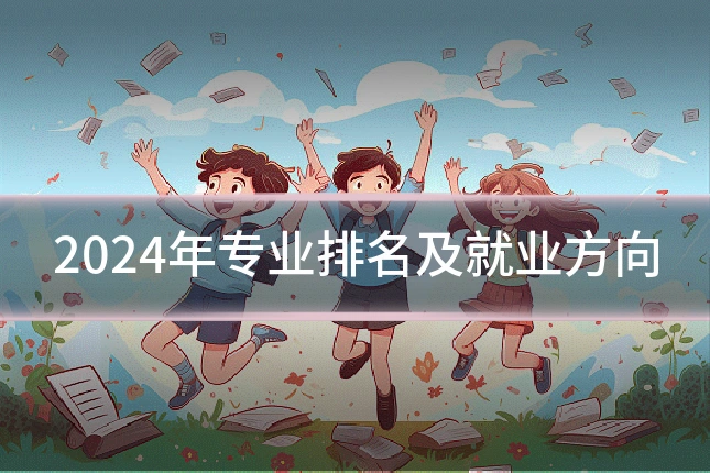 2024年专业排名及就业方向