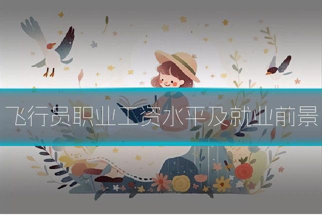 飞行员职业工资水平及就业前景