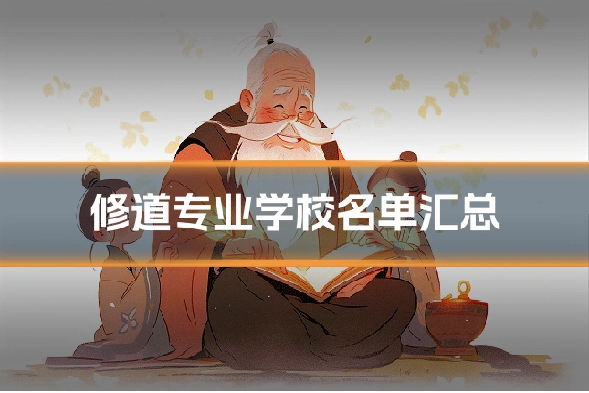 修道专业学校名单汇总