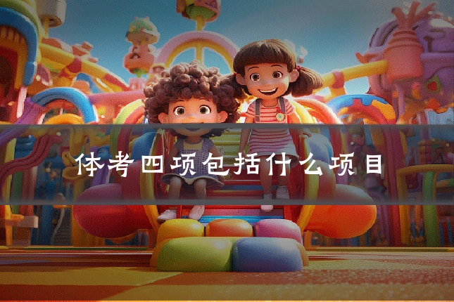 体考四项包括什么项目