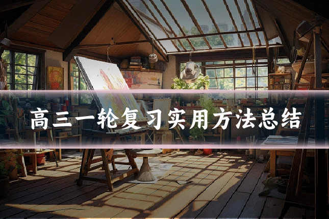 高三一轮复习实用方法总结