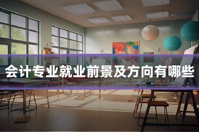 会计专业就业前景及方向有哪些