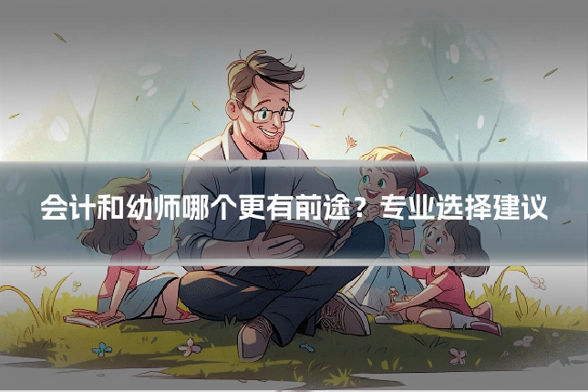 会计和幼师哪个更有前途?专业选择建议