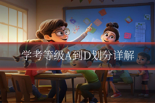 学考等级A到D划分详解