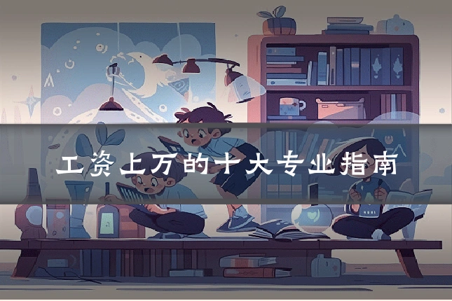 工资上万的十大专业指南