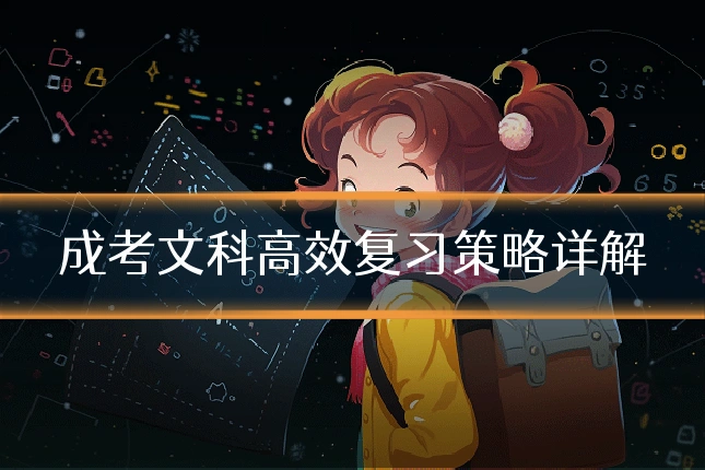 成考文科高效复习策略详解