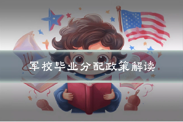 军校毕业分配政策解读