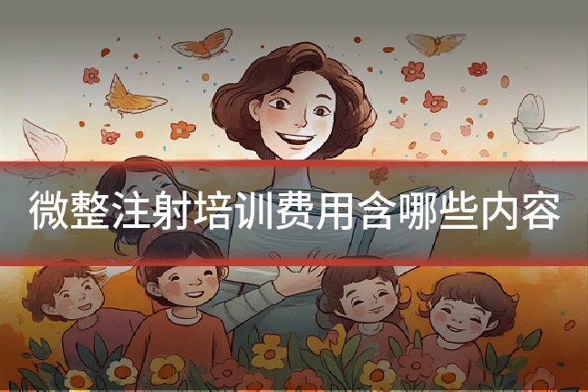 微整注射培训费用含哪些内容