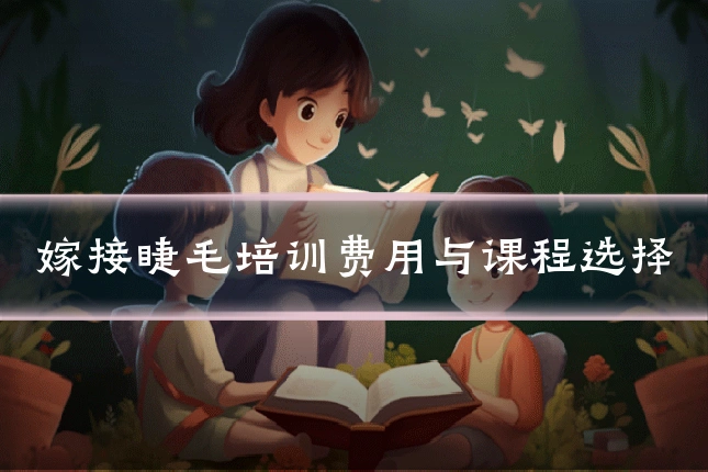嫁接睫毛培训费用与课程选择