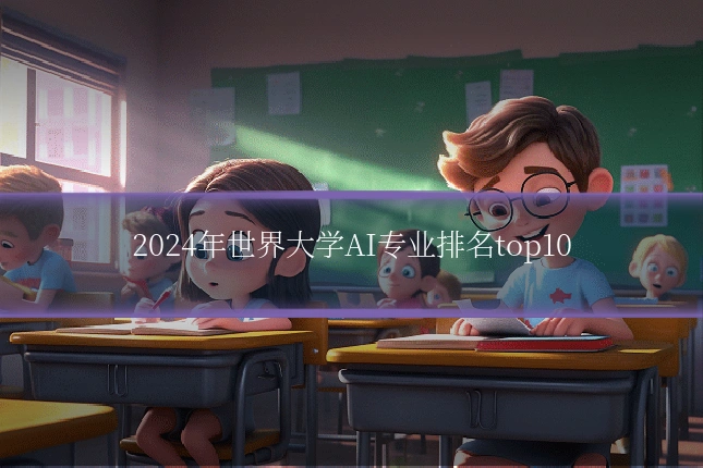 2024年世界大学AI专业排名top10