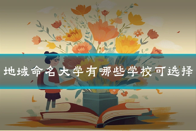 地域命名大学有哪些学校可选择