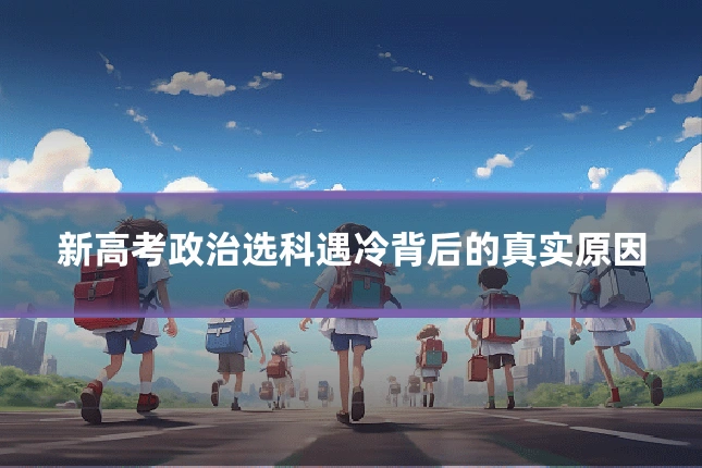 新高考政治选科遇冷背后的真实原因