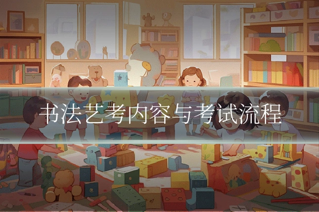 书法艺考内容与考试流程