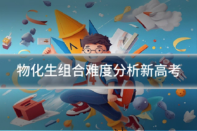 物化生组合难度分析新高考