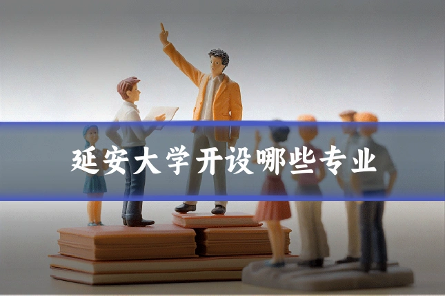 延安大学开设哪些专业