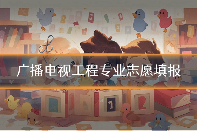 广播电视工程专业志愿填报