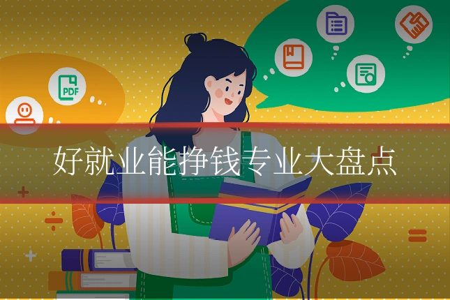 好就业能挣钱专业大盘点