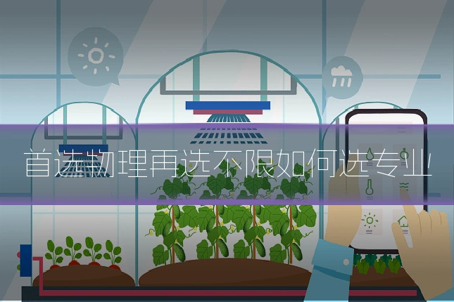 首选物理再选不限如何选专业