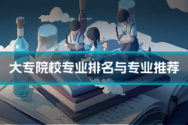 大专院校专业排名与专业推荐