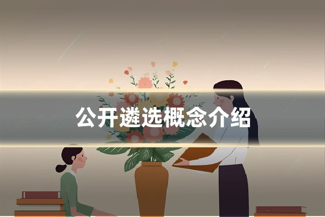 公开遴选概念介绍
