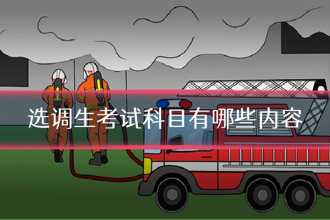 选调生考试科目有哪些内容