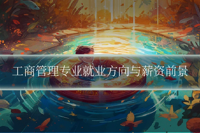工商管理专业就业方向与薪资前景