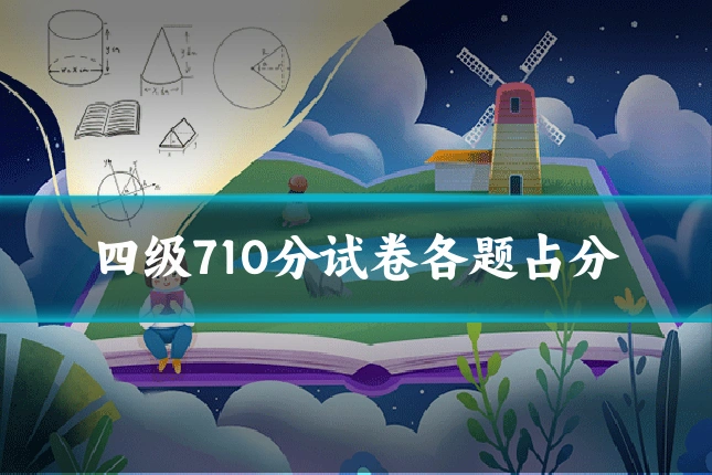 四级710分试卷各题占分