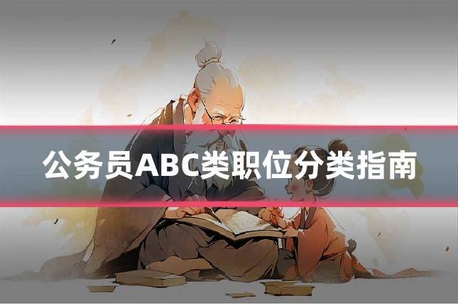 公务员ABC类职位分类指南