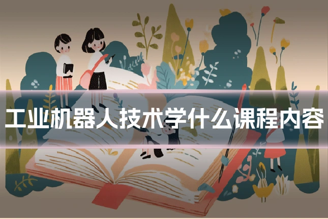 工业机器人技术学什么课程内容