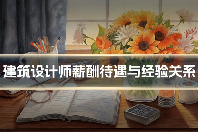 建筑设计师薪酬待遇与经验关系
