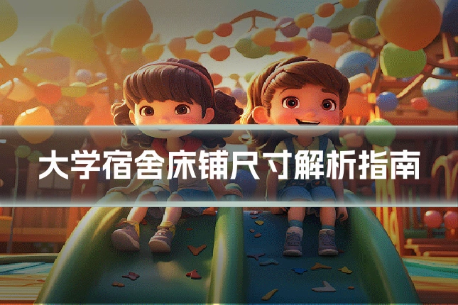 大学宿舍床铺尺寸解析指南