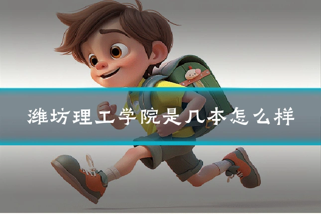 潍坊理工学院是几本怎么样